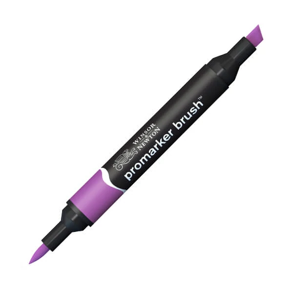 Obojstranný alkoholový popisovač Promarker Brush - V546, purple