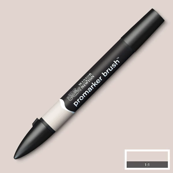 Obojstranný alkoholový popisovač Promarker Brush - WG1, warm grey 1