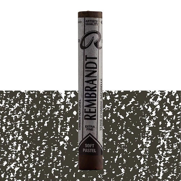 Suchý pastel  Rembrandt - 408,5, raw umber