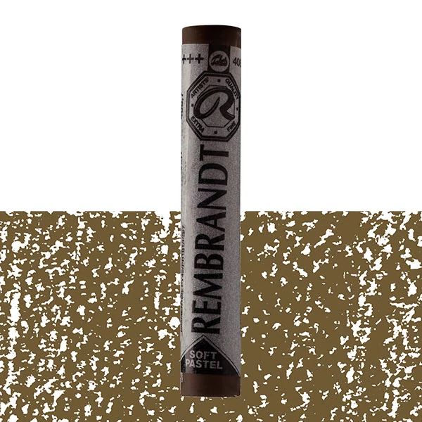 Suchý pastel  Rembrandt - 408,7, raw umber