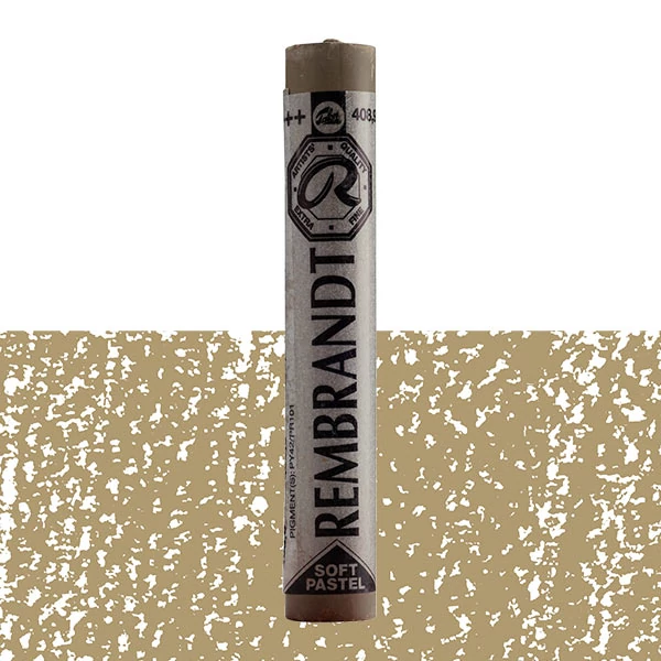 Suchý pastel  Rembrandt - 408,9, raw umber