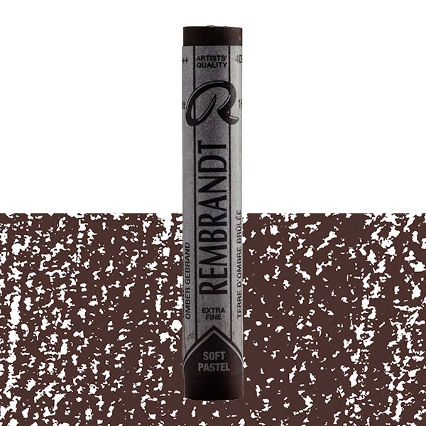 Suchý pastel  Rembrandt - 409,3, burnt umber