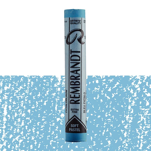 Suchý pastel  Rembrandt - 570,7, phthalo blue