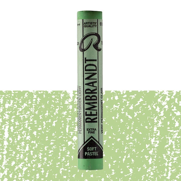 Suchý pastel  Rembrandt - 618,8, permanent green light