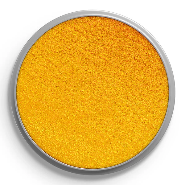 Farba na tvár v kelímku Snazaroo - trblietavá žltá, sparkle yellow 221