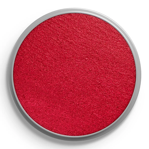 Farba na tvár v kelímku Snazaroo - trblietavá červená, sparkle red 550