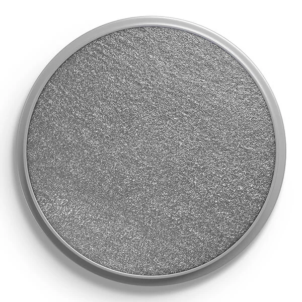 Farba na tvár v kelímku Snazaroo - trblietavá kovová sivá, sparkle gun metal grey 761