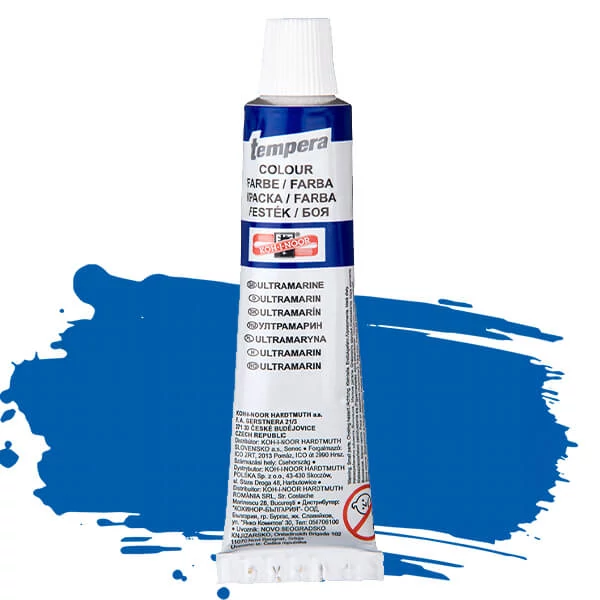 Temperová farba KOH-I-NOOR, 16 ml - ultramarín