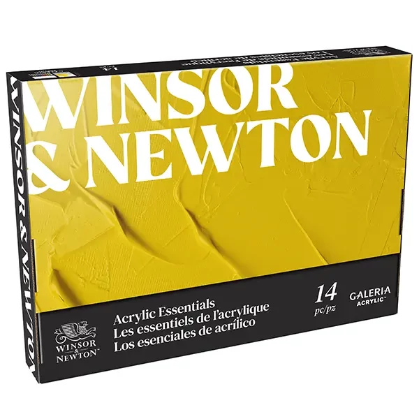 Sada akrylových farieb Winsor&Newton Galeria - 10x20 ml + doplnky