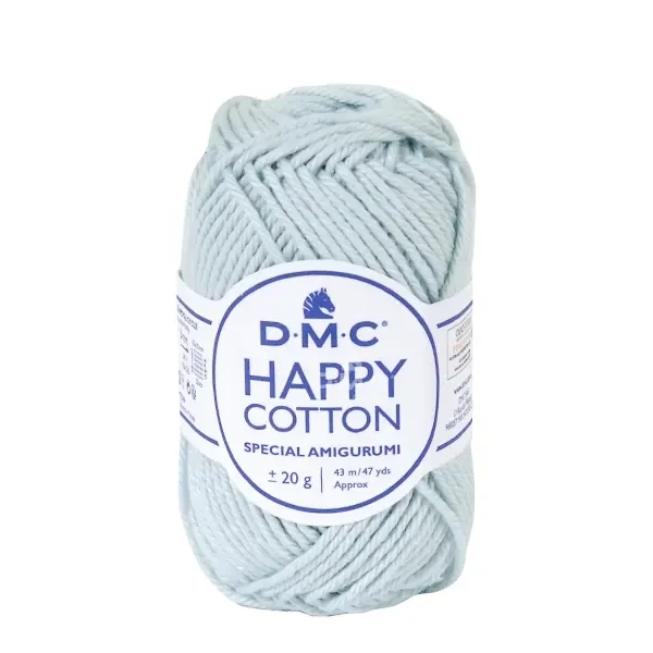 Bavlnená priadza na amigurumi DMC Happy Cotton, 20 g - 796, ľadovo modrá