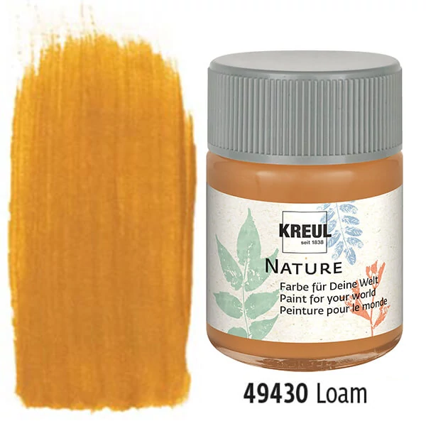 Kreul Nature természetes, ökológiai festék, 50 ml - loam
