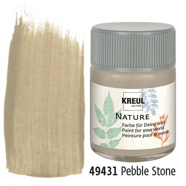 Kreul Nature természetes, ökológiai festék, 50 ml - pebble stone