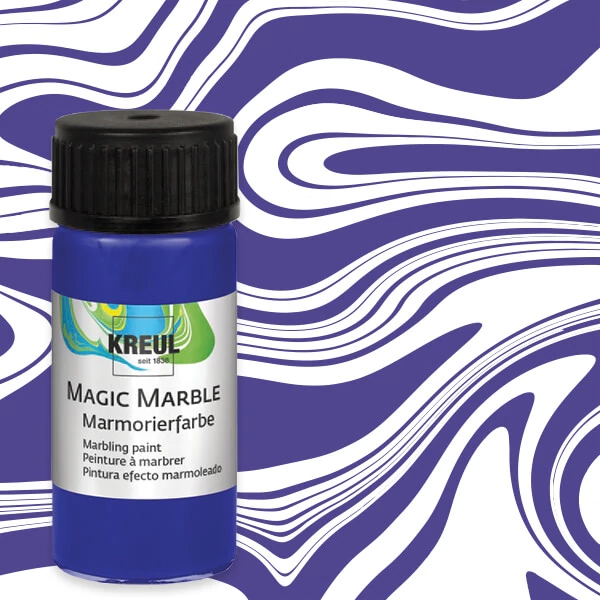 Mramorovacia farba, Kreul, 20 ml - viola