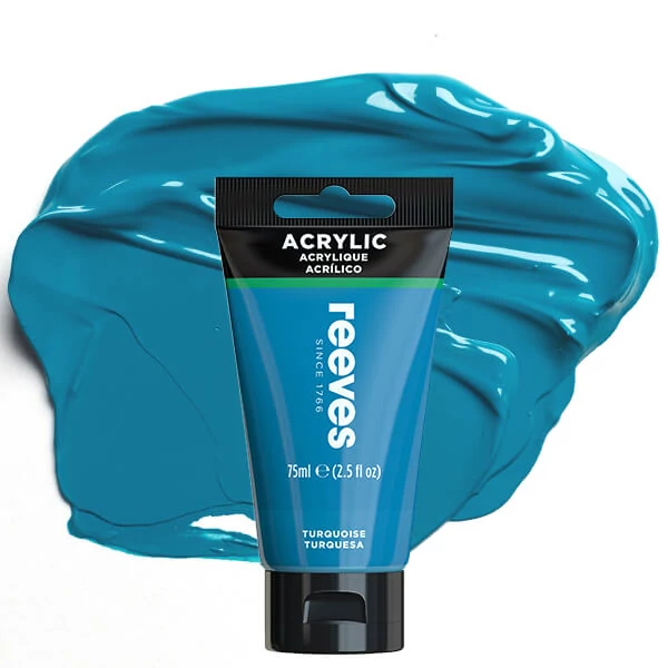 Akrylová farba Reeves, 75 ml - turquoise