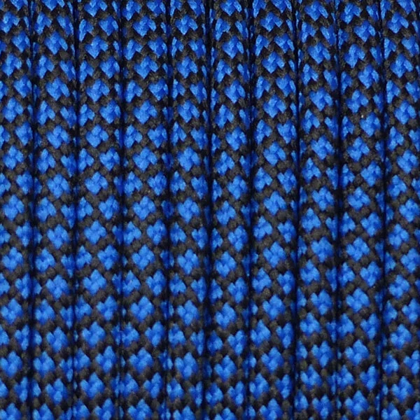 Paracord 550, v metroch, 4 mm - diamantová kamufláž tmavomodrá