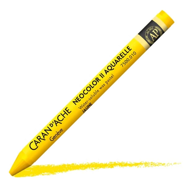 Akvarelová krieda Caran d'Ache Neocolor II - 010, yellow