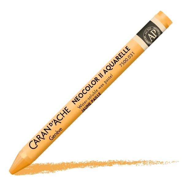 Akvarelová krieda Caran d'Ache Neocolor II - 031, orangish yellow