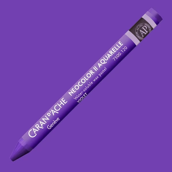 Akvarelová krieda Caran d'Ache Neocolor II - 120, violet