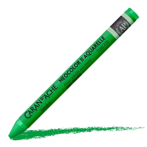 Akvarelová krieda Caran d'Ache Neocolor II - 220, grass green