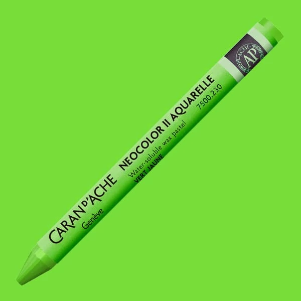 Akvarelová krieda Caran d'Ache Neocolor II - 230, yellow green