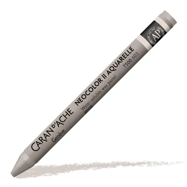 Akvarelová krieda Caran d'Ache Neocolor II - 403, beige