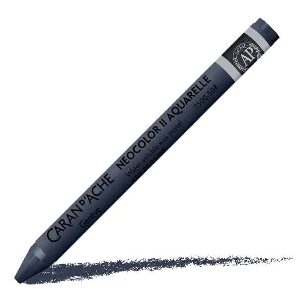 Akvarelová krieda Caran d'Ache Neocolor II - 508, payne's grey