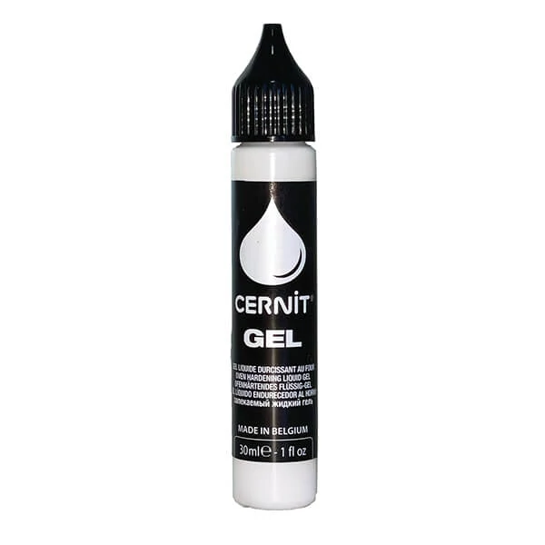 Tekutá plastelína Liquid, Cernit gél, 30 ml - biela