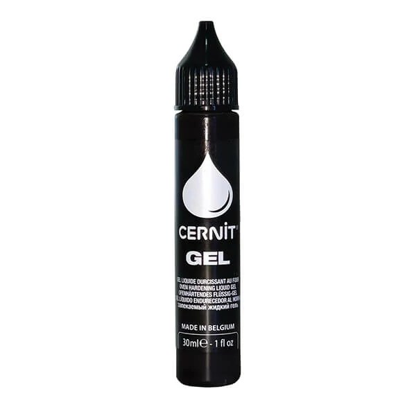 Tekutá plastelína Liquid, Cernit gél, 30 ml - čierna