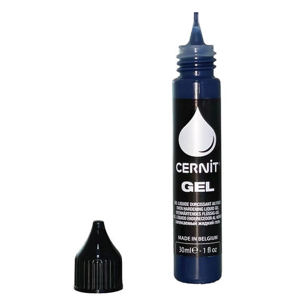 Tekutá plastelína Liquid, Cernit gél, 30 ml - modrá