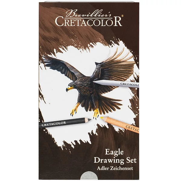 Sada na kreslenie Cretacolor Eagle Set, 12 ks- ová, v kovovej krabičke