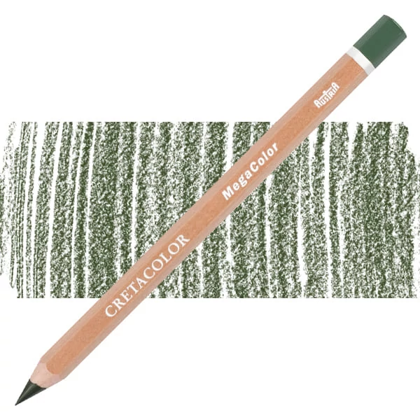 Farebná ceruzka Cretacolor MegaColor - 191, olive green dark