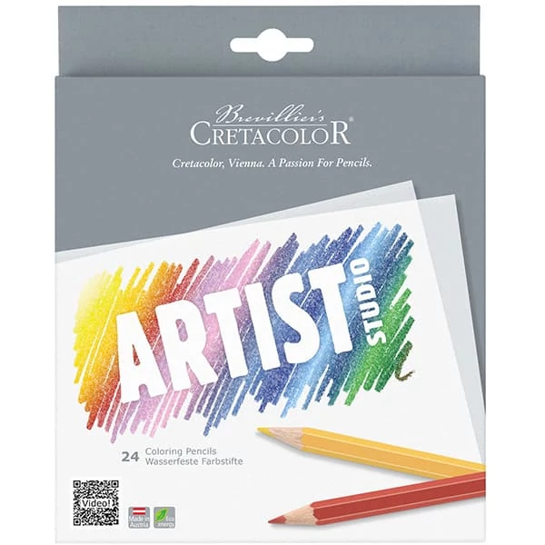 Sada farebných ceruziek Cretacolor Artist Studio - 24 ks
