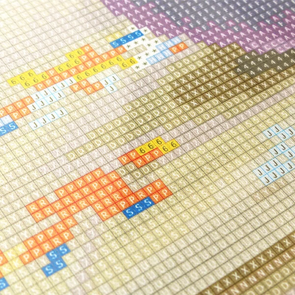 Diamantové mozaikové puzzle, na napnutom plátne, 40x50 cm - Pokoj pri orchideách