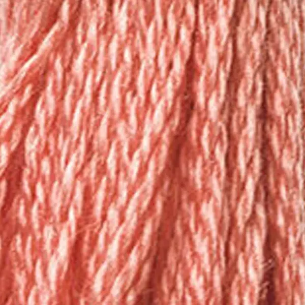 Vyšívacia niť, DMC Mouliné (rozdelená, 6 vlákien), 8 m - 009-351, Coral