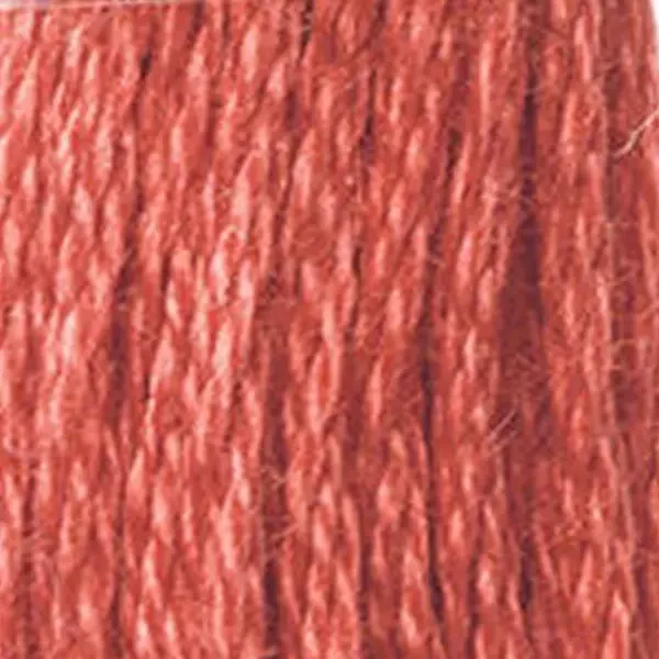 Vyšívacia niť, DMC Mouliné (rozdelená, 6 vlákien), 8 m - 011-349, Coral - DK