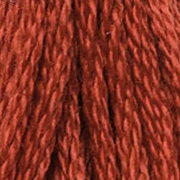 Vyšívacia niť, DMC Mouliné (rozdelená, 6 vlákien), 8 m - 012-817, Coral Red - VY DK