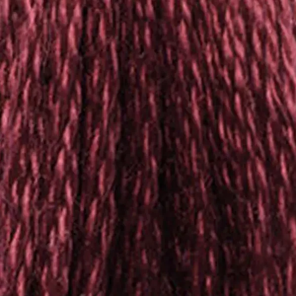 Vyšívacia niť, DMC Mouliné (rozdelená, 6 vlákien), 8 m - 023-815, Garnet - MED