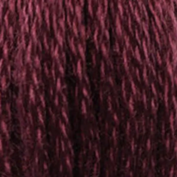 Vyšívacia niť, DMC Mouliné (rozdelená, 6 vlákien), 8 m - 024-814, Garnet - DK