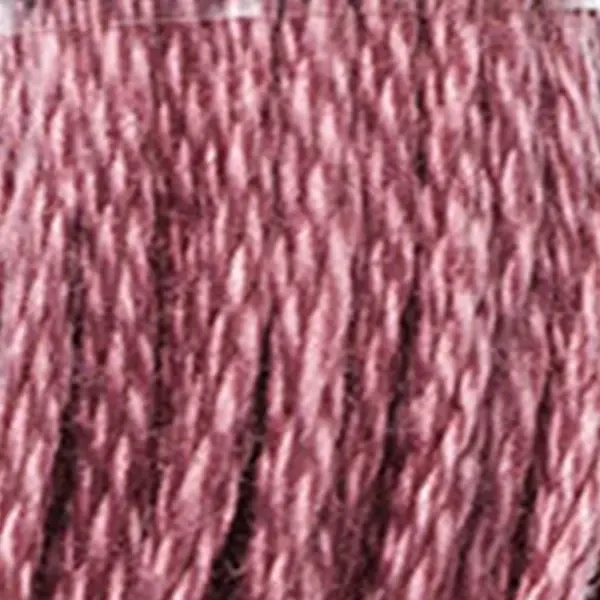 Vyšívacia niť, DMC Mouliné (rozdelená, 6 vlákien), 8 m - 054-3687, Mauve