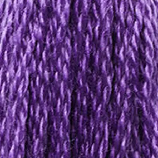 Vyšívacia niť, DMC Mouliné (rozdelená, 6 vlákien), 8 m - 093-3837, Lavender - ULT DK