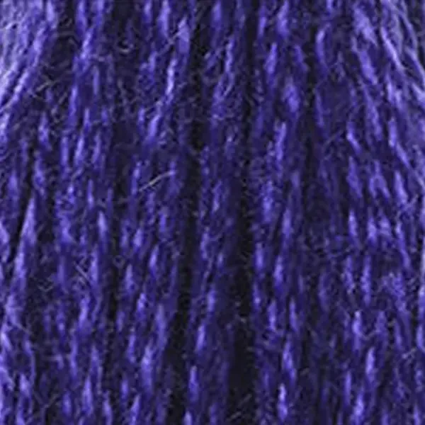Vyšívacia niť, DMC Mouliné (rozdelená, 6 vlákien), 8 m - 123-791, Cornflower Blue - VY DK