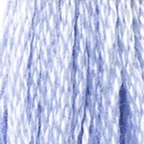 Vyšívacia niť, DMC Mouliné (rozdelená, 6 vlákien), 8 m - 127-800, Delft Blue - PALE