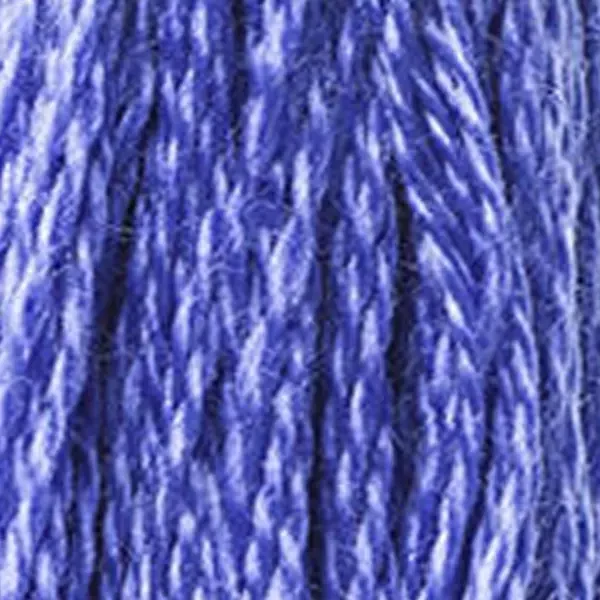 Vyšívacia niť, DMC Mouliné (rozdelená, 6 vlákien), 8 m - 130-798, Delft Blue - DK