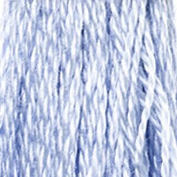 Vyšívacia niť, DMC Mouliné (rozdelená, 6 vlákien), 8 m - 135-827, Blue - VY LT