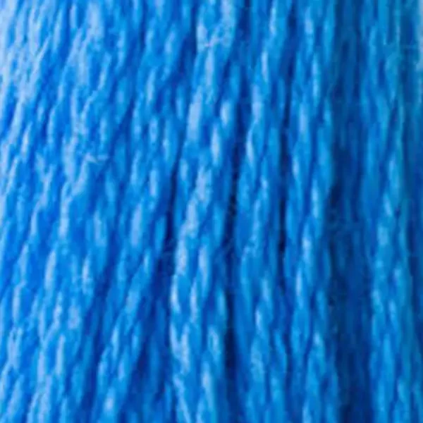 Vyšívacia niť, DMC Mouliné (rozdelená, 6 vlákien), 8 m - 141-3843, Electric Blue