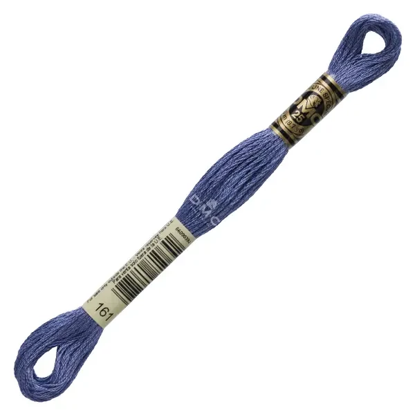 Vyšívacia niť, DMC Mouliné (rozdelená, 6 vlákien), 8 m - 148-161, Petrol Blue - DK