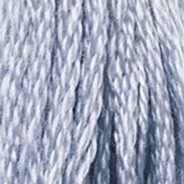 Vyšívacia niť, DMC Mouliné (rozdelená, 6 vlákien), 8 m - 162-3752, Antique Blue - VY LT
