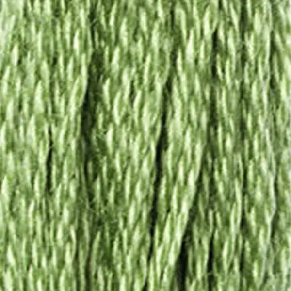 Vyšívacia niť, DMC Mouliné (rozdelená, 6 vlákien), 8 m - 235-989, Forest Green