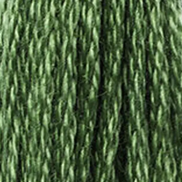 Vyšívacia niť, DMC Mouliné (rozdelená, 6 vlákien), 8 m - 237-987, Forest Green - DK