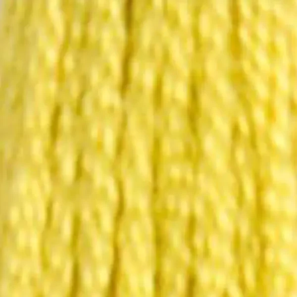 Vyšívacia niť, DMC Mouliné (rozdelená, 6 vlákien), 8 m - 295-18, Yellow Plum